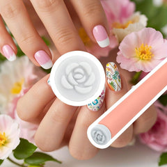 Ecoflick premium easy-maintenance stamp heads resist slipping and wipe clean for quick reuse.