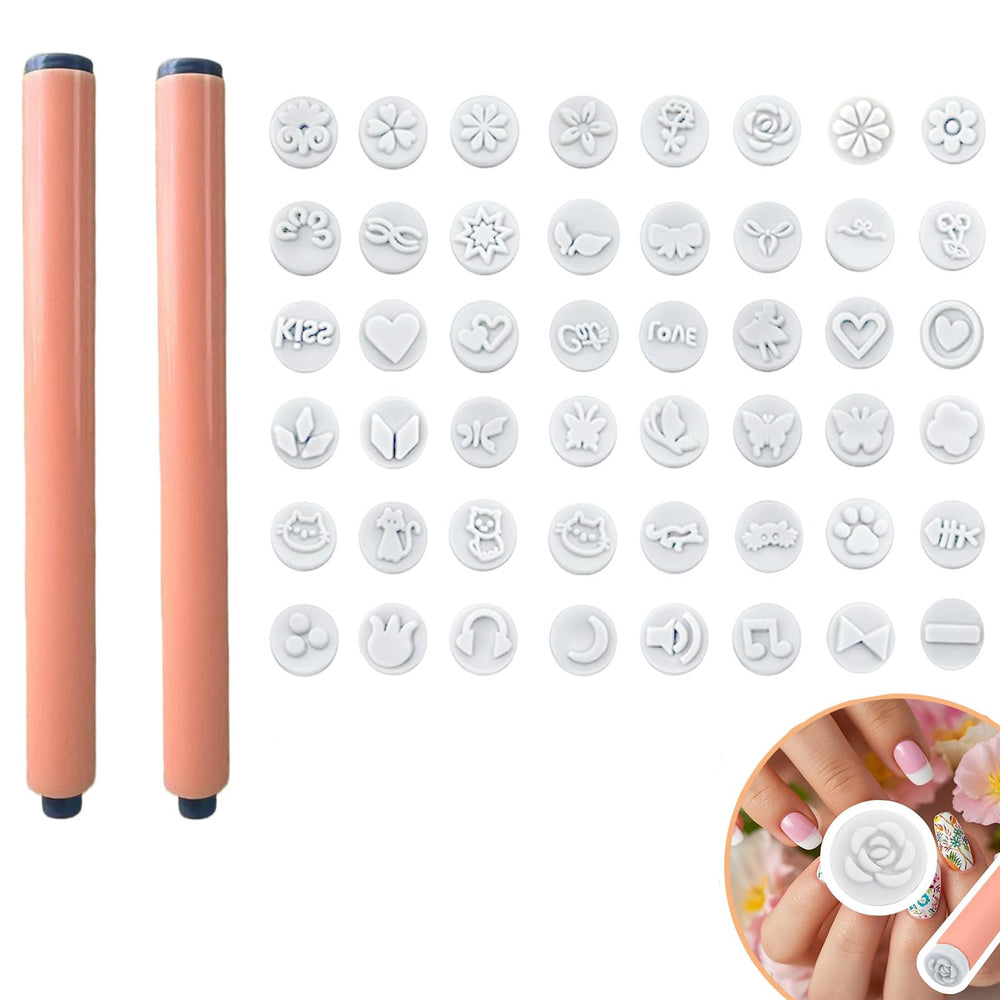 Ecoflick travel-ready kit fits in the included case for on-the-move nail art.