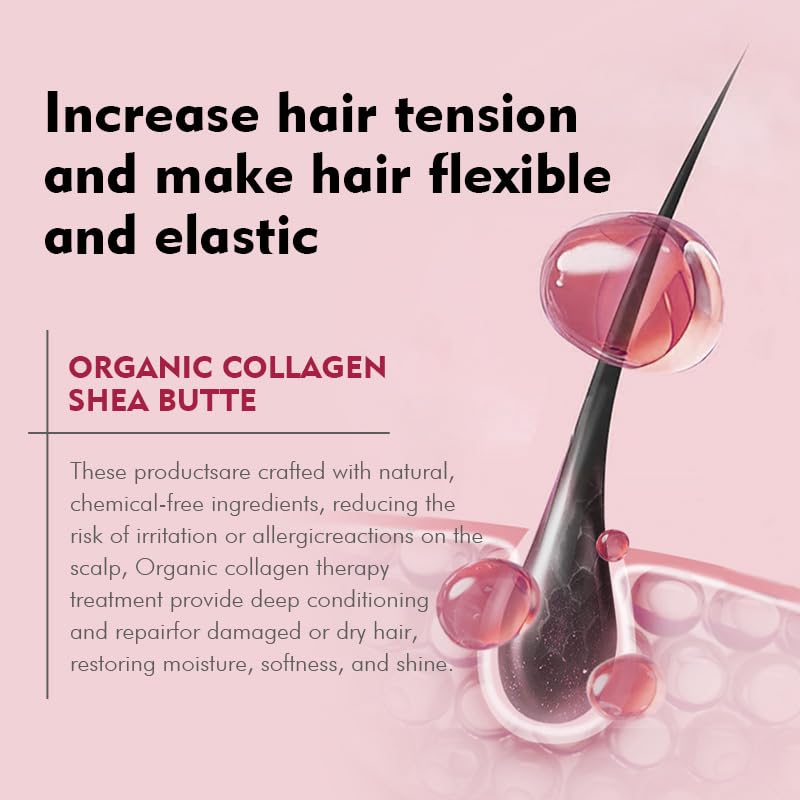 ECOLCHIPRO Ecolchi collagen hair mask application demonstrates easy spread for quick conditioning