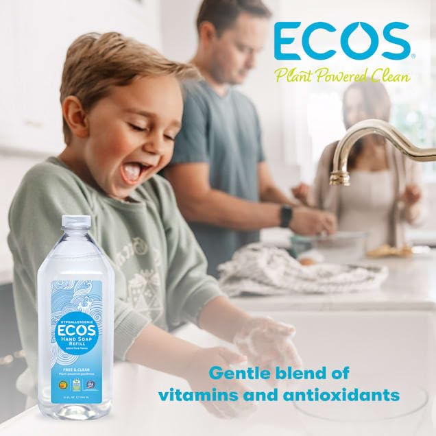 ECOS sustainability icon reflects responsible sourcing and packaging choices