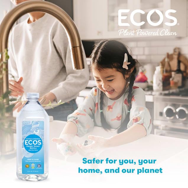 ECOS vegan symbol signals plant-powered, animal-friendly hand care