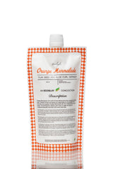 Ecoslay Orange Marmalade Curl Definer Gel bottle close-up for long-lasting hold.