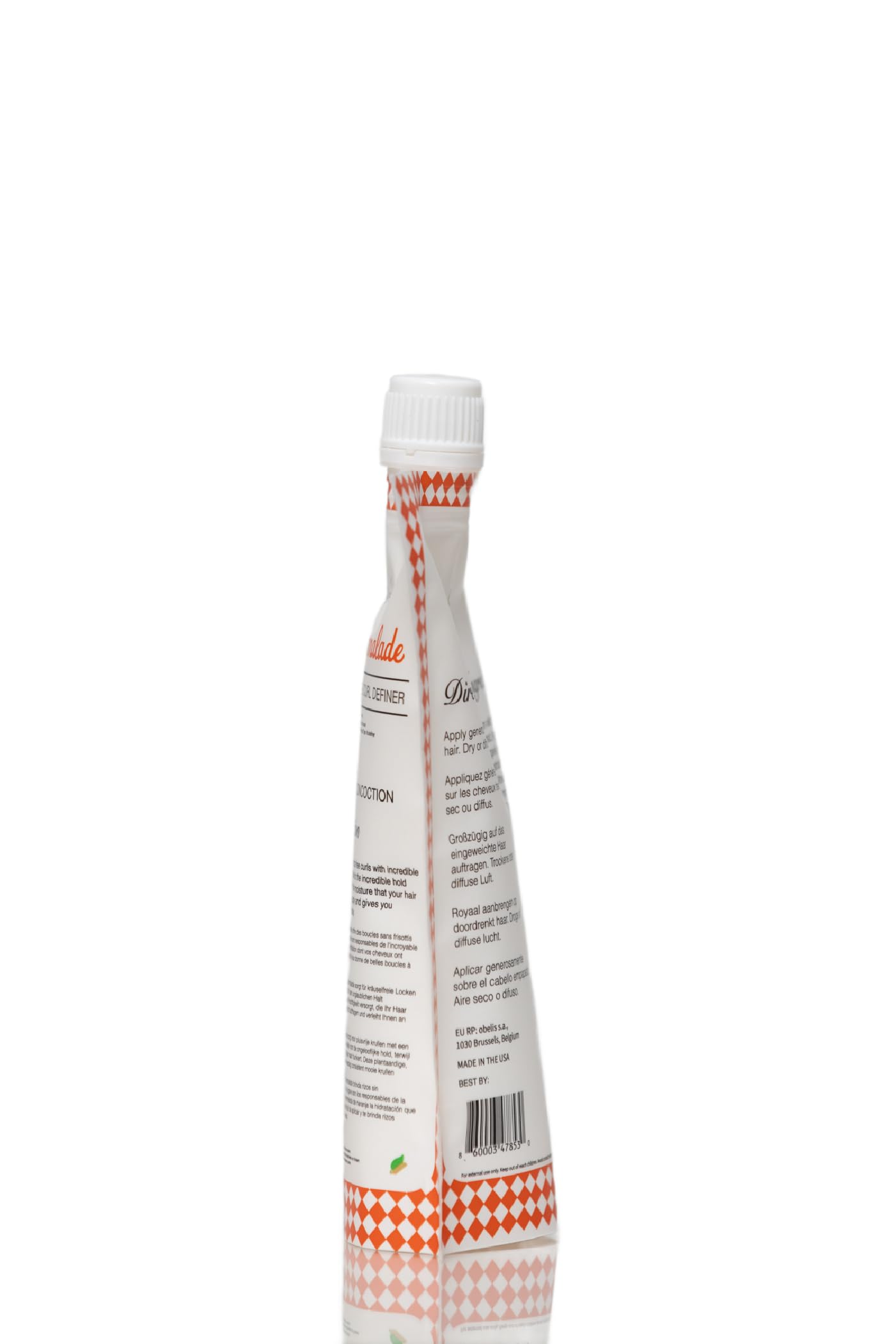 Ecoslay Orange Marmalade sweet orange aroma enhances styling experience.