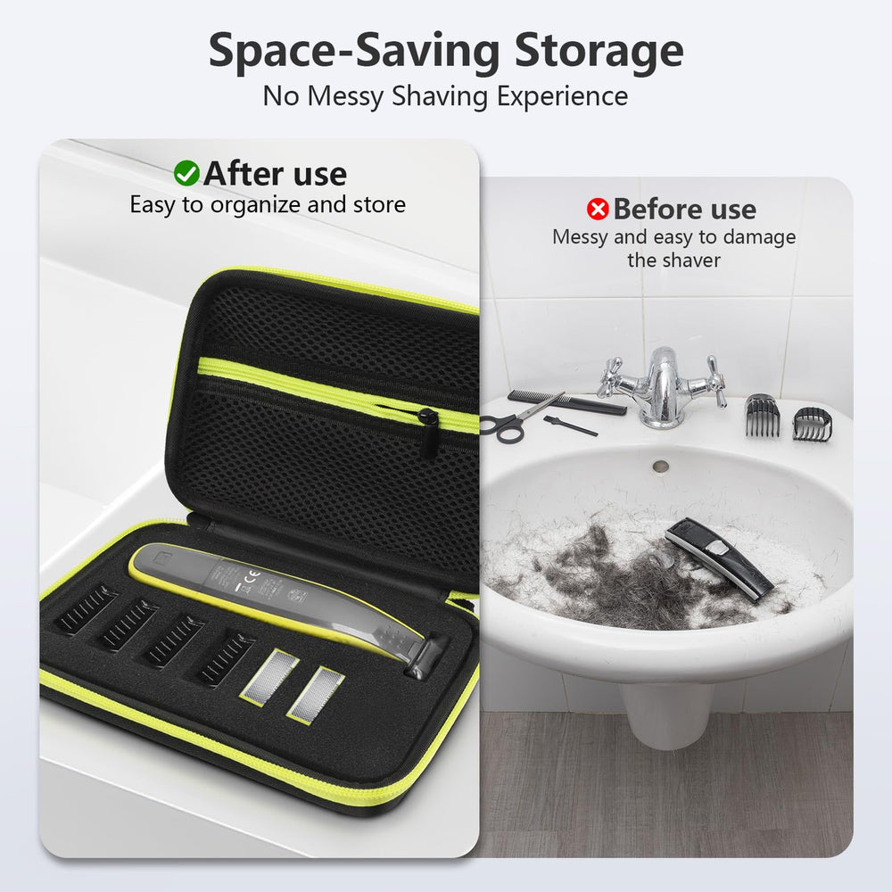 EcoVibe EVA case carrying strap enables easy transport on trips.