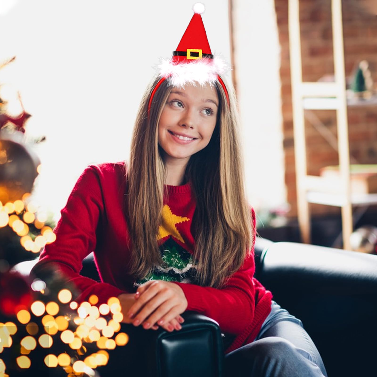 Ecuupas headband ready-to-gift festive accessory for holidays.