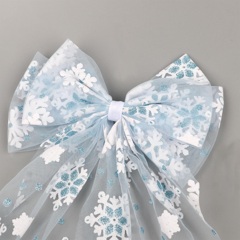 Ecuupas packaging showing a snowflake hair clip