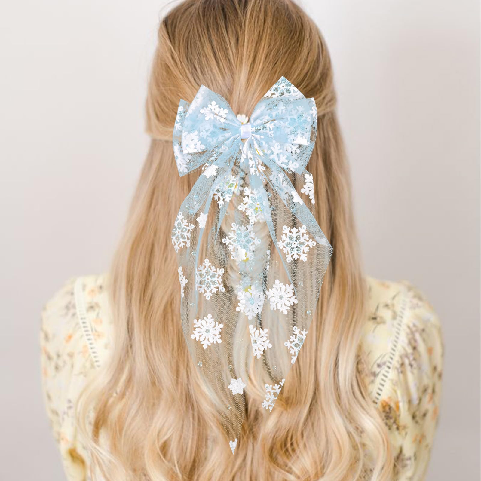 Ecuupas wearable winter hair clip for everyday celebration