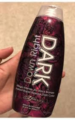 Ed Hardy Down Right Dark bronzer on skin delivers deep color with even fade