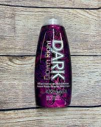 Ed Hardy Down Right Dark bronzer swirl demonstrates application streak-free finish