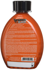 Ed Hardy Upgrade to Black bronzer application shows smooth, even color development for a natural look.