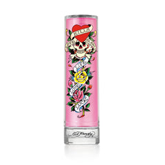 Ed Hardy perfume spray on pulse points for all day freshness