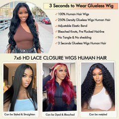 eddfine glueless wig pre plucked hairline for effortless styling
