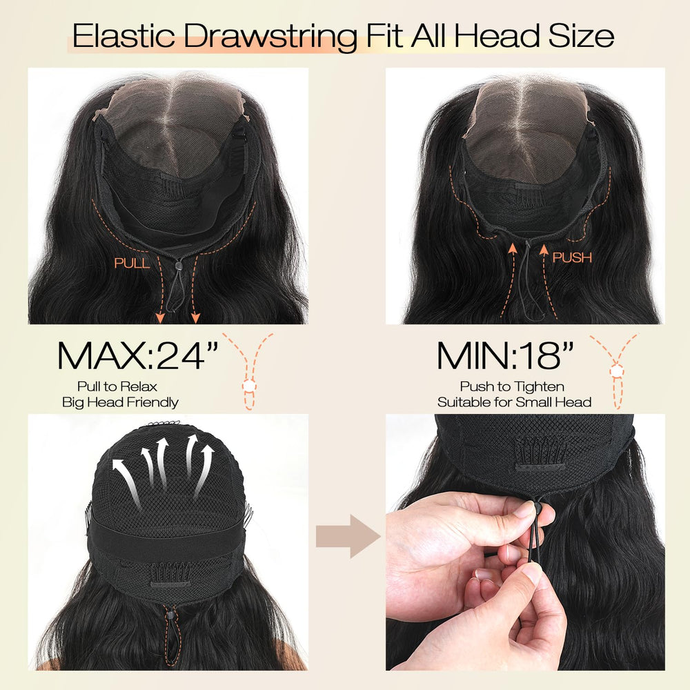 eddfine packaging image includes wig cap and lashes ready