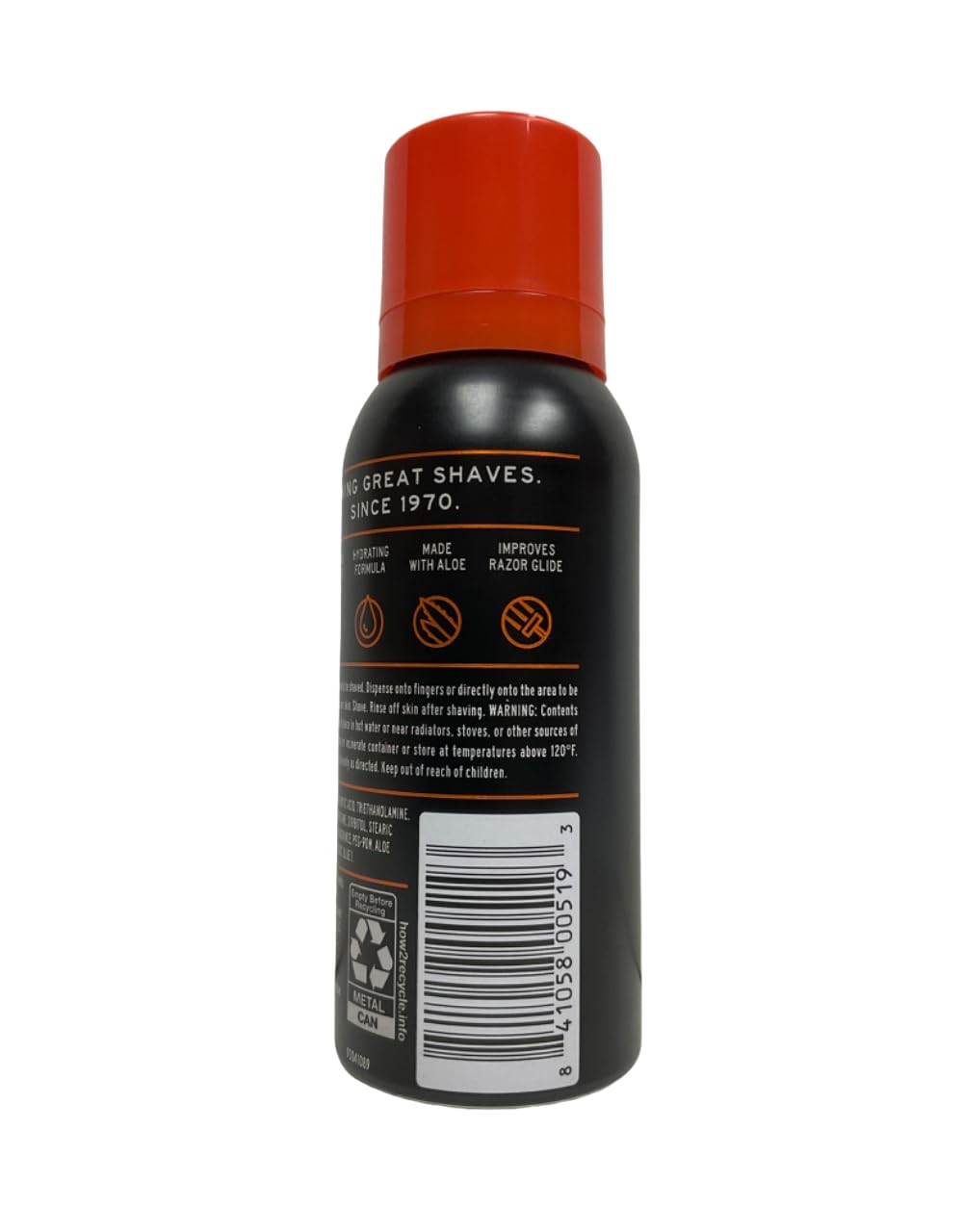 Edge Shave Gel Sensitive Skin foam-application captures rich lather for a comfortable shave