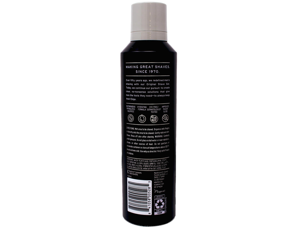 Edge Shave Gel Ultra Sensitive pack4 display shows four-pack for daily use.