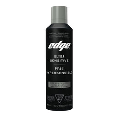 Edge Ultra Sensitive Skin Unscented Shaving Gel 198g tube front view for smooth razor glide.