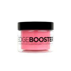 EDGEBOOSTER Style Factor Edge Booster jar showing strong hold and peachy aroma