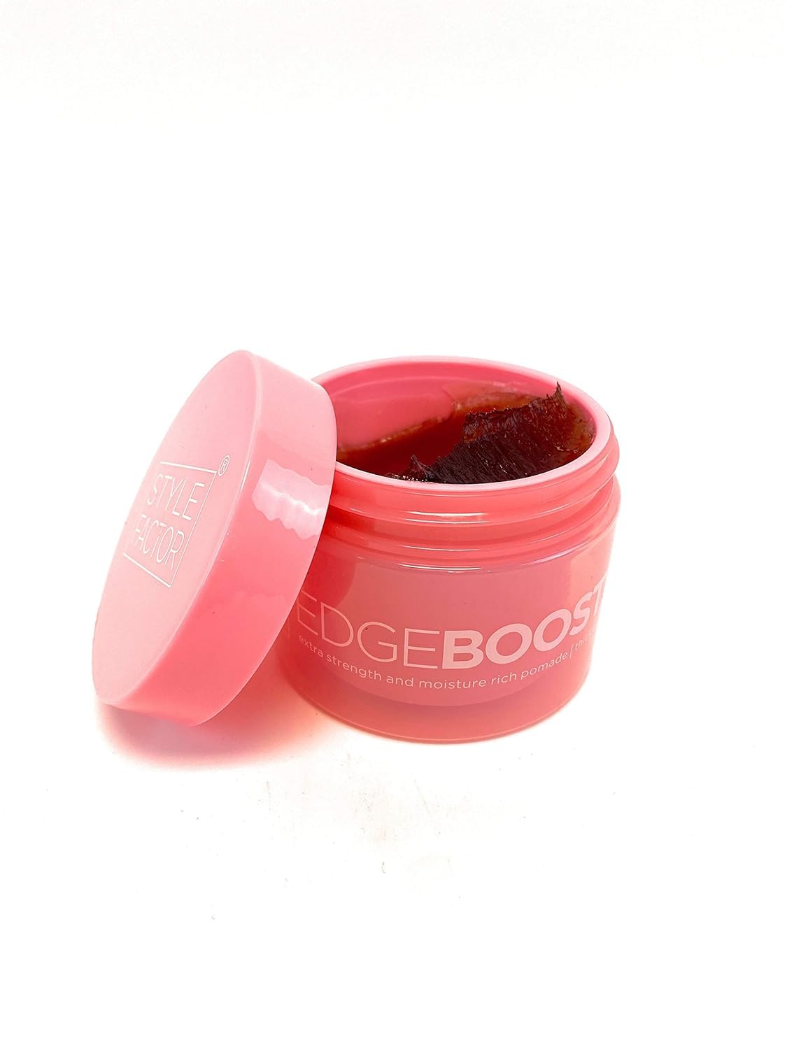 Edge Booster Style Factor Pomade in action during a styling session for definition