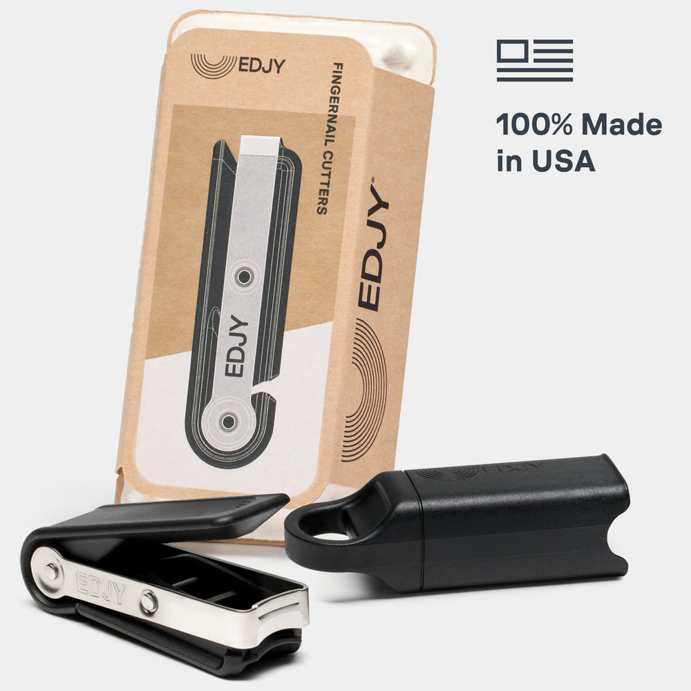 EDJY fingernail cutter stainless-steel blade for durable cuts