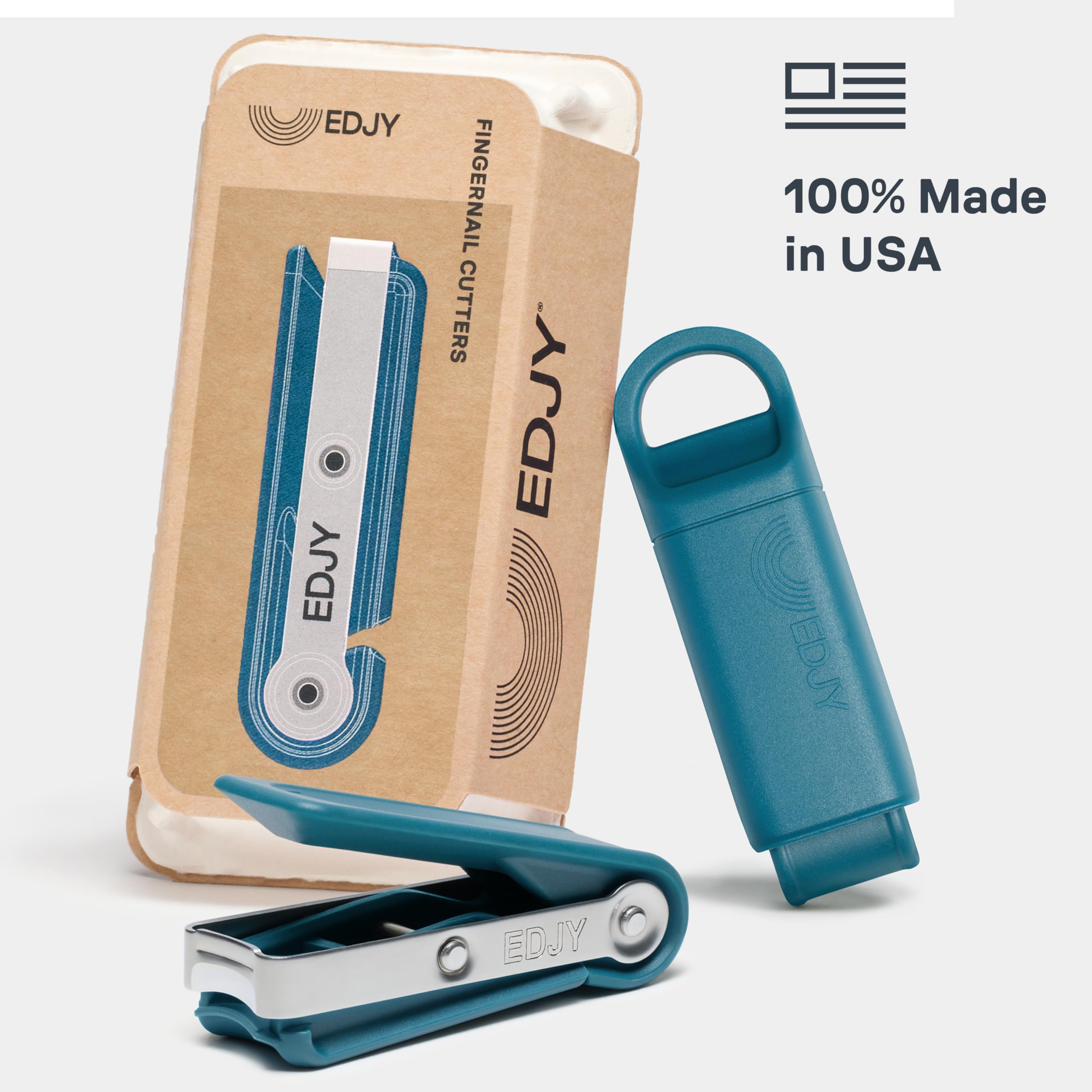 EDJY fingernail cutter USA-made Ann Arbor background