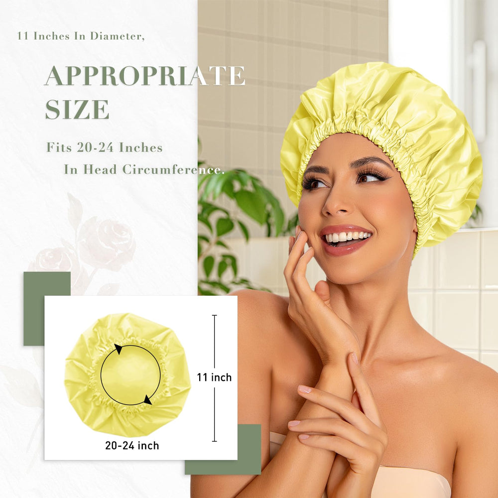 Edoneery long hair braids cap wash-use flexible protection for hairstyles