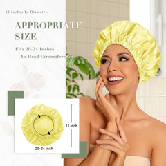Edoneery long hair braids cap wash-use flexible protection for hairstyles