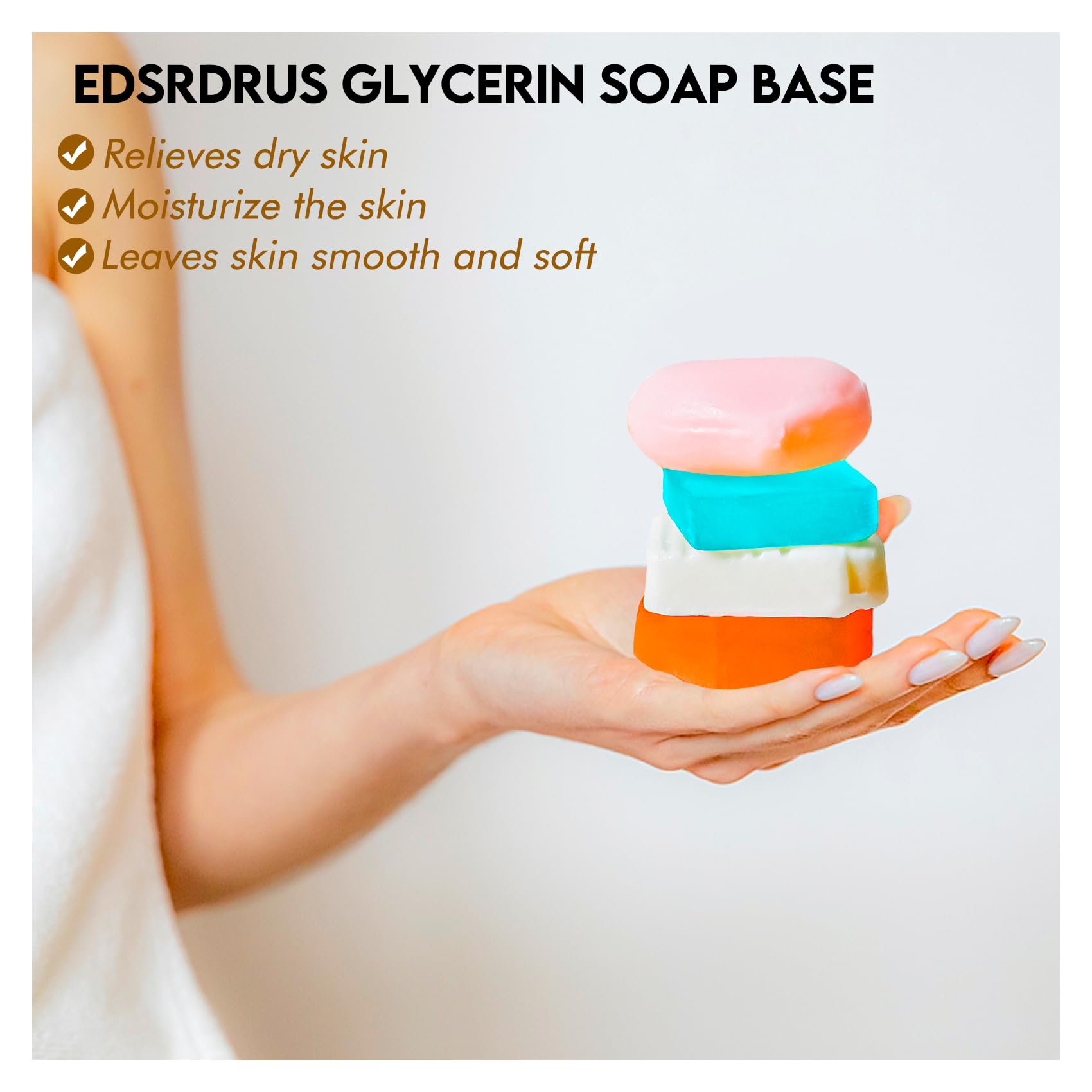 EDSURDRUS goat milk honey swirl suggesting nourishing skin during daily use