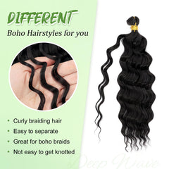 EERYA boho box braids look fashionable, easy protective styling.