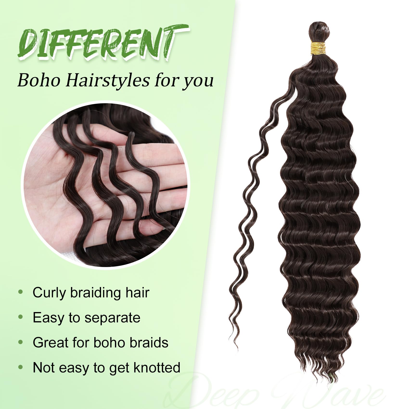 EERYA boho box braids with crochet hair 18-inch versatile look