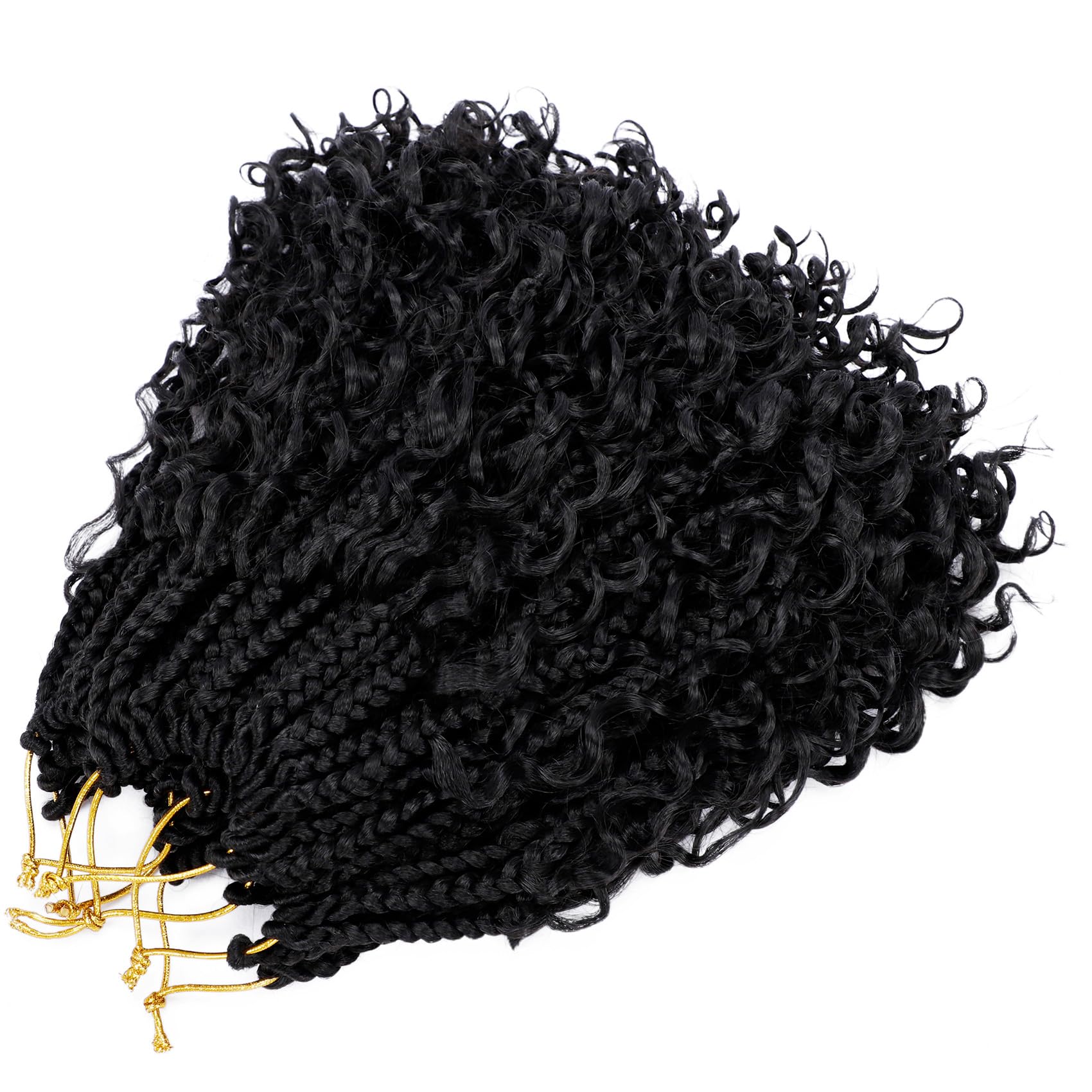 EERYA Goddess Box Braids length options show versatile styling.