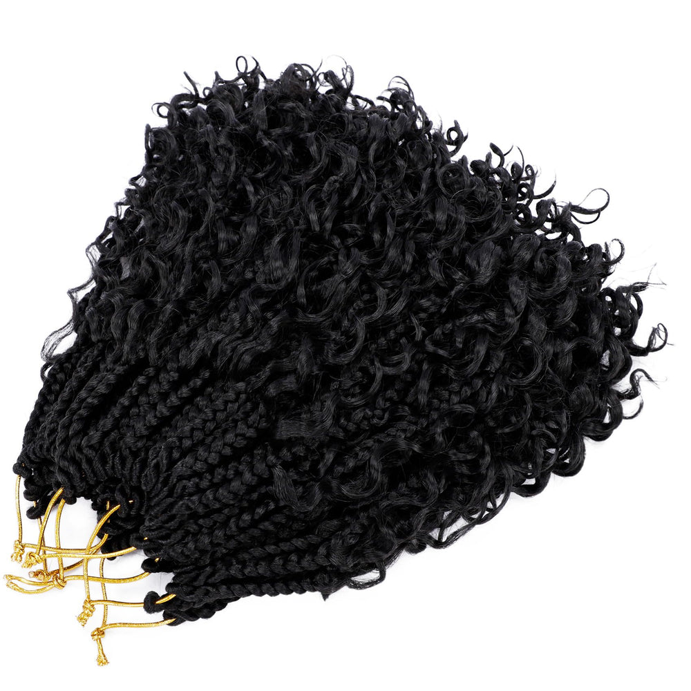 EERYA Goddess Box Braids length options show versatile styling.
