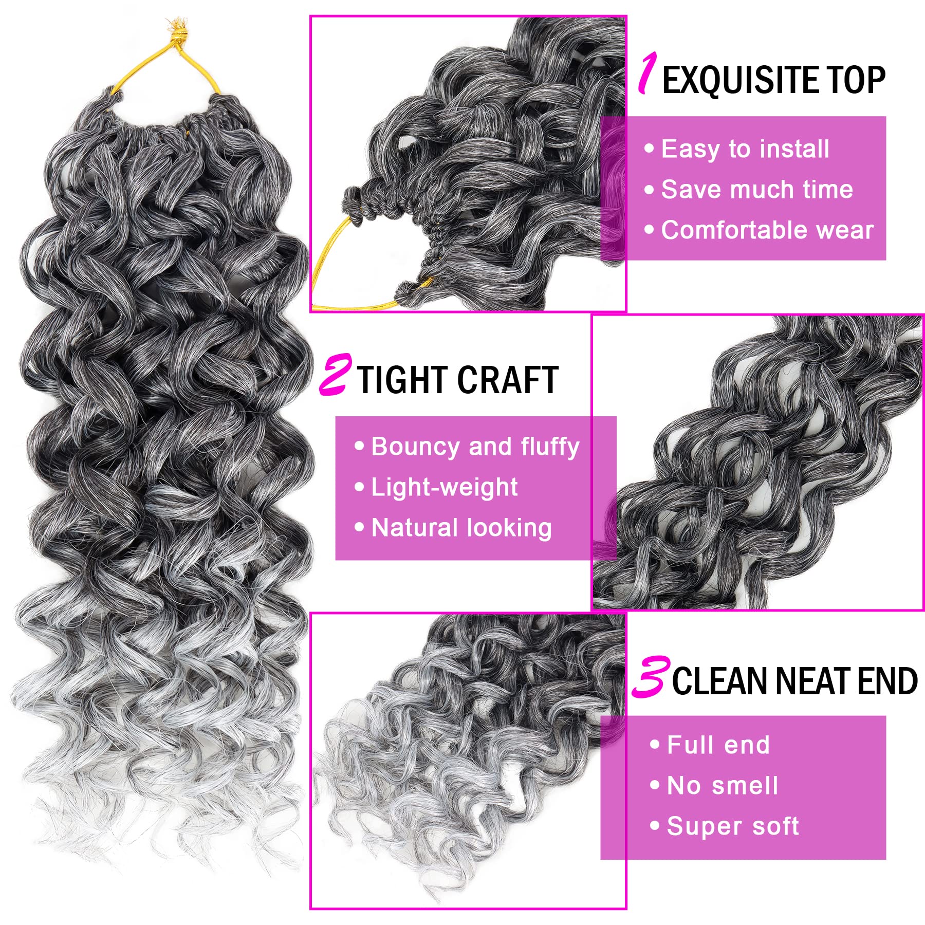 EERYA GOGO Curl 7-pack set ready for full-head installs and value.