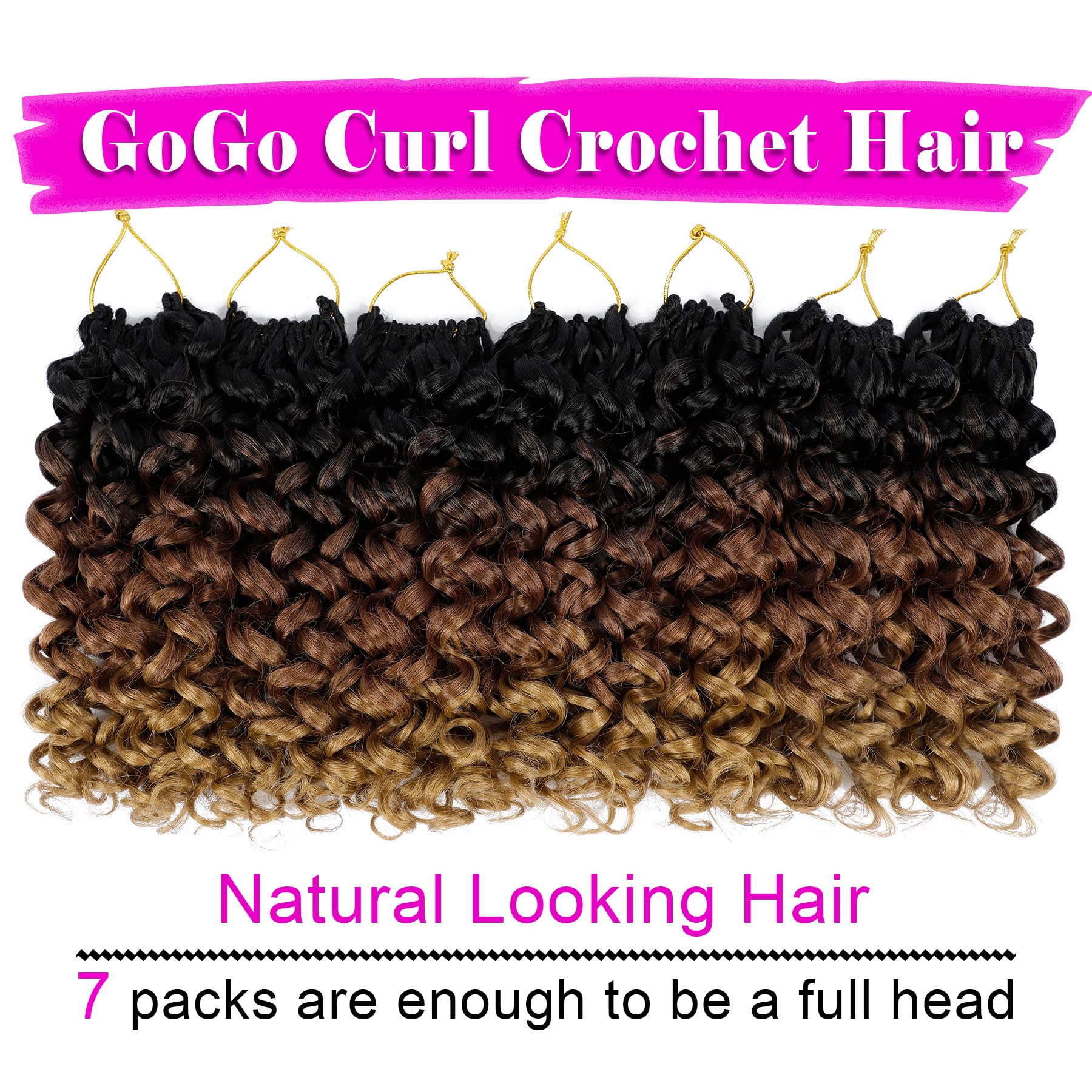 EERYA GoGo Curl 7 packs package, ready-to-wear protective style.