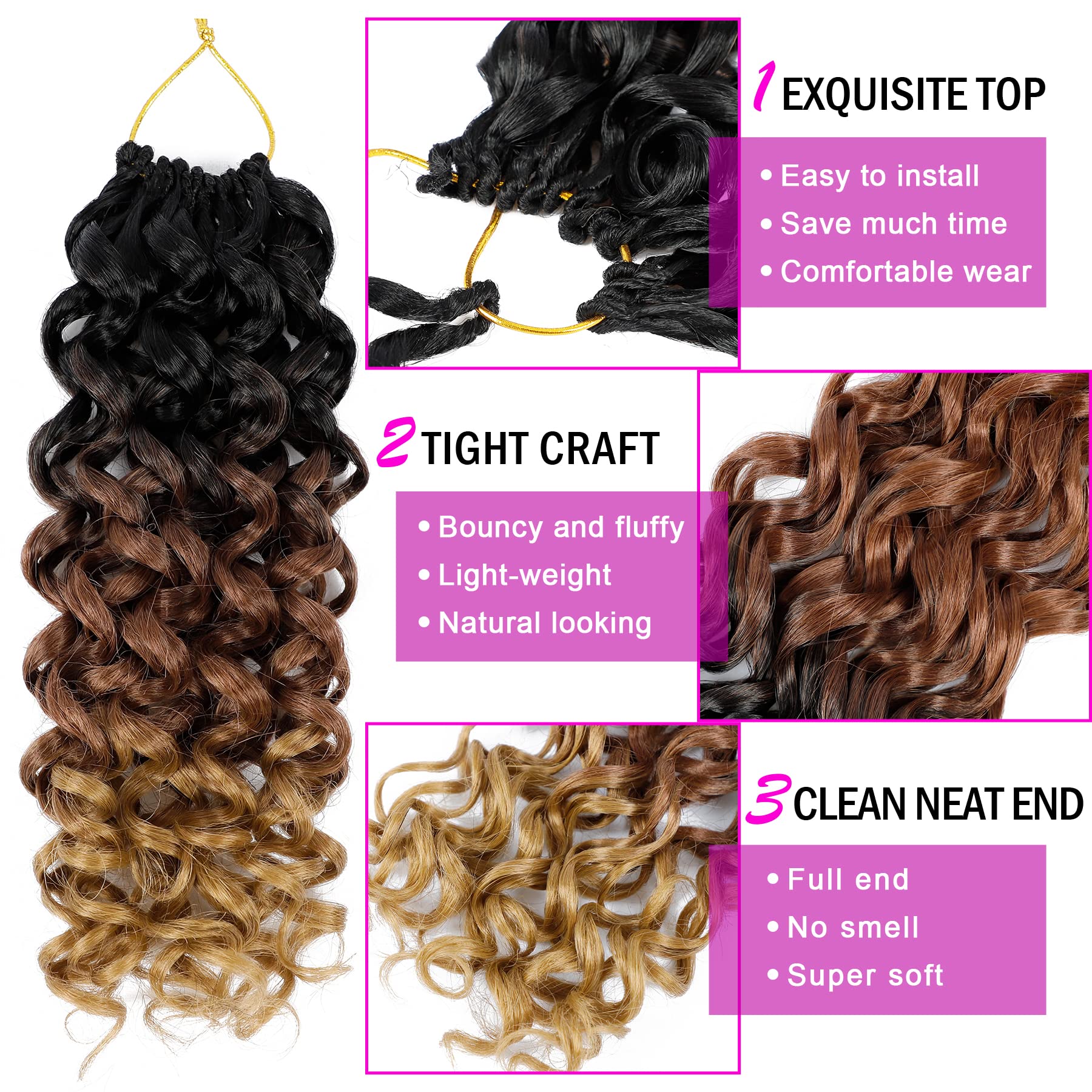 EERYA GoGo Curl color options for versatile looks including natural shades.