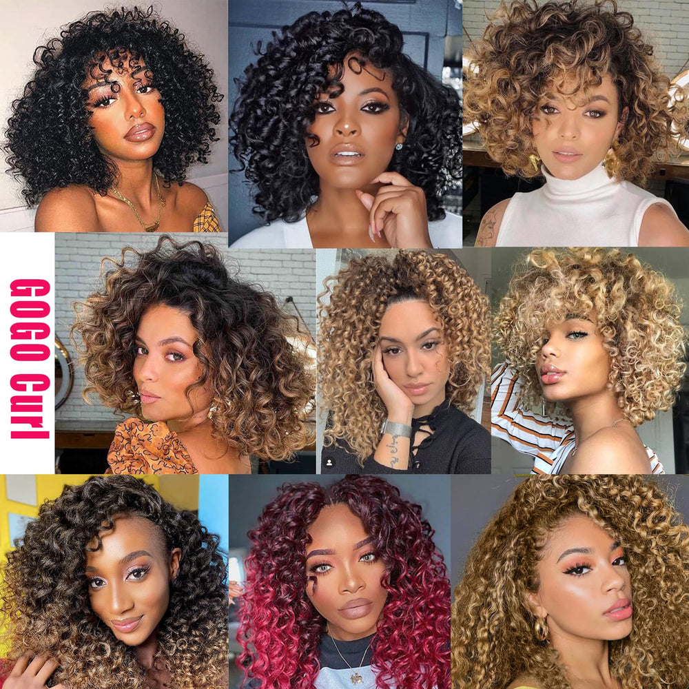 EERYA GoGo Curl Crochet Hair in use for a protective, quick DIY style.