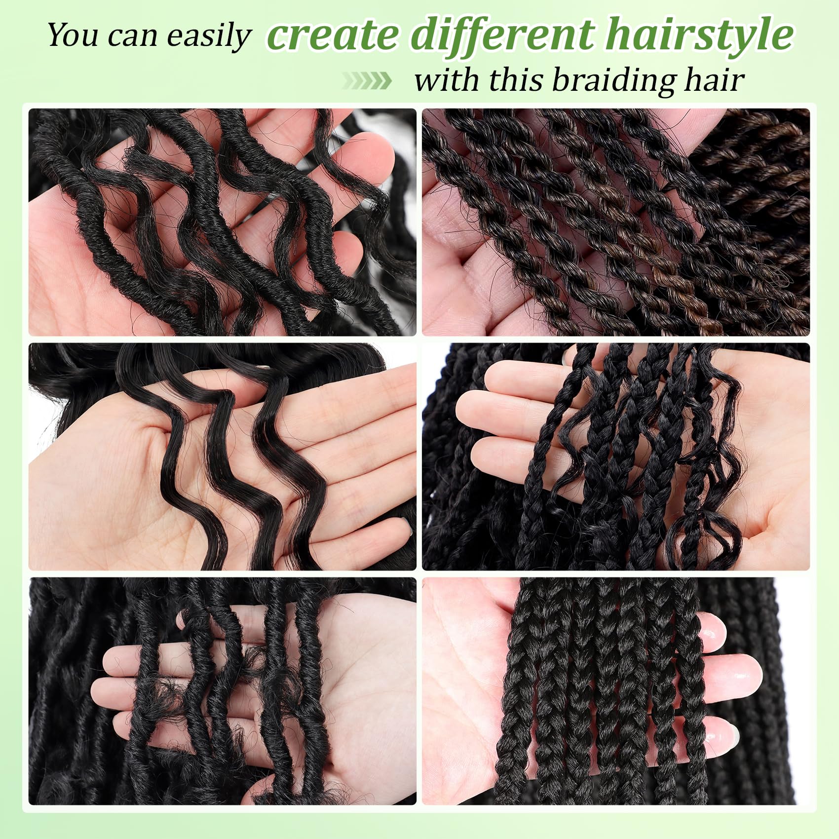 EERYA soft synthetic fiber texture allows smooth installation.