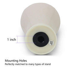 EERYA wig head with stand compatibility for stable styling