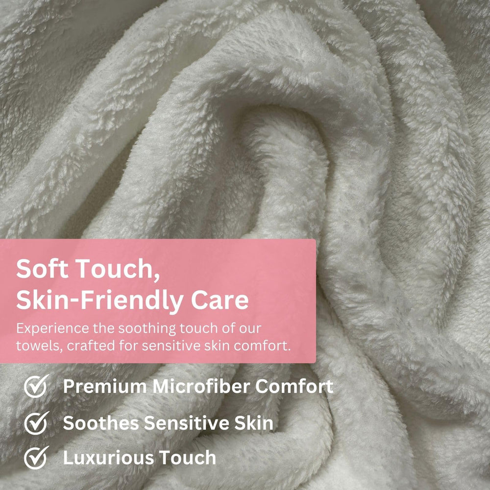 Efforest face towel easy-care durable towels stay soft after washes.