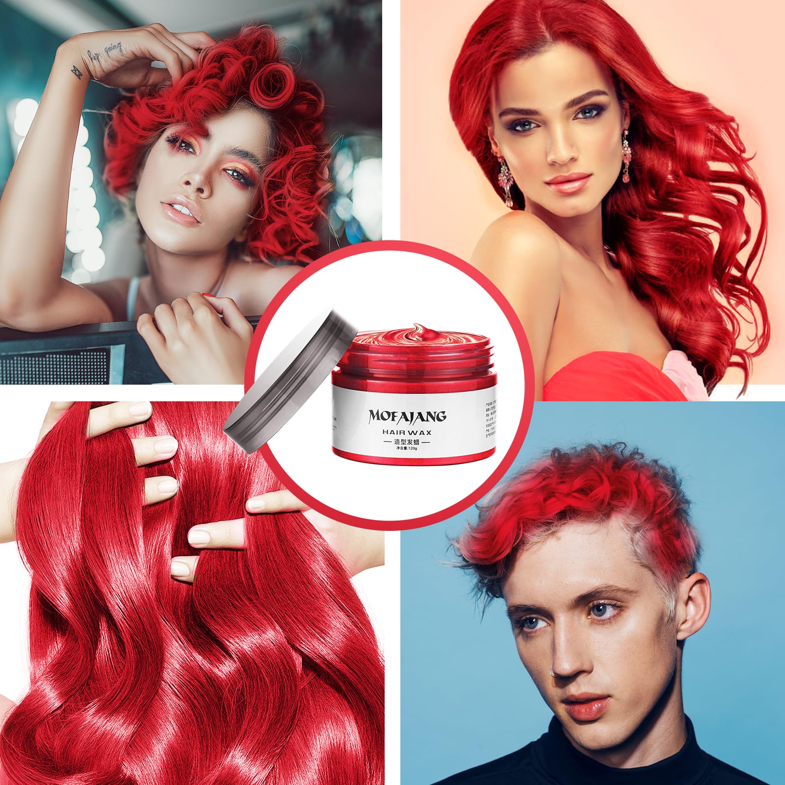 EFLY instant hairstyle cream texture swirl highlights smooth wax texture for easy shaping on hair.