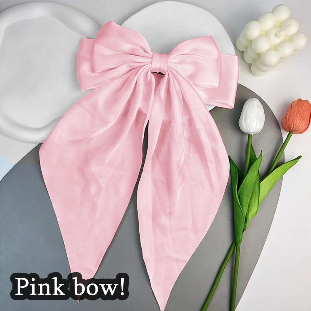 Egowry oversized bow clip ideal for weddings proms and parties.