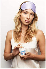 Egyptian Magic lip balm application for nourishing dry lips.