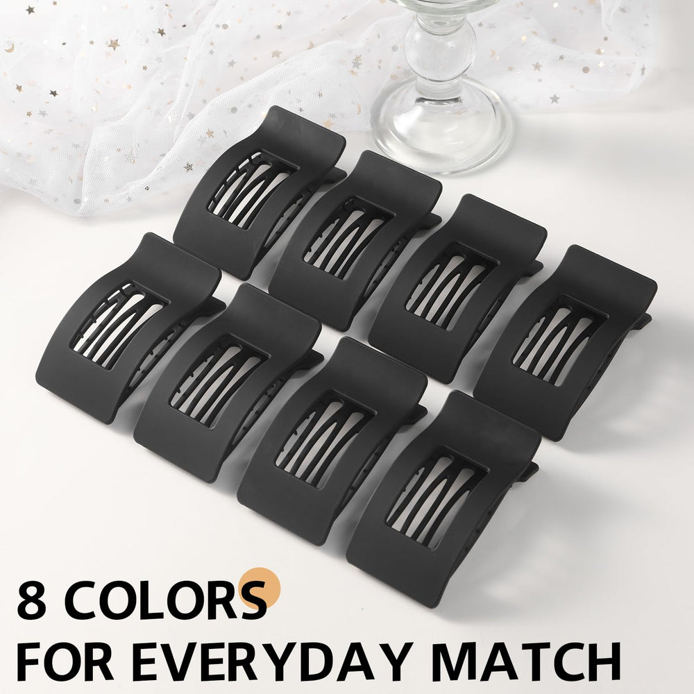 Ehaler strong spring and multi-tooth design grips hair from morning to night.
