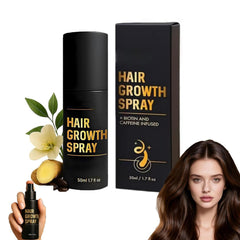 EHAUTO Hair Growth Spray bottle front shows a lightweight mist for hydration.