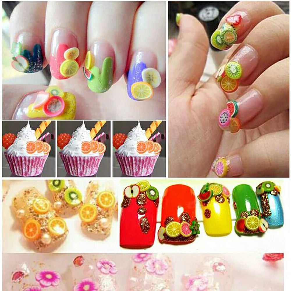 EHOPE fruit-slices circular-rose for subtle pretty nail embellishments.