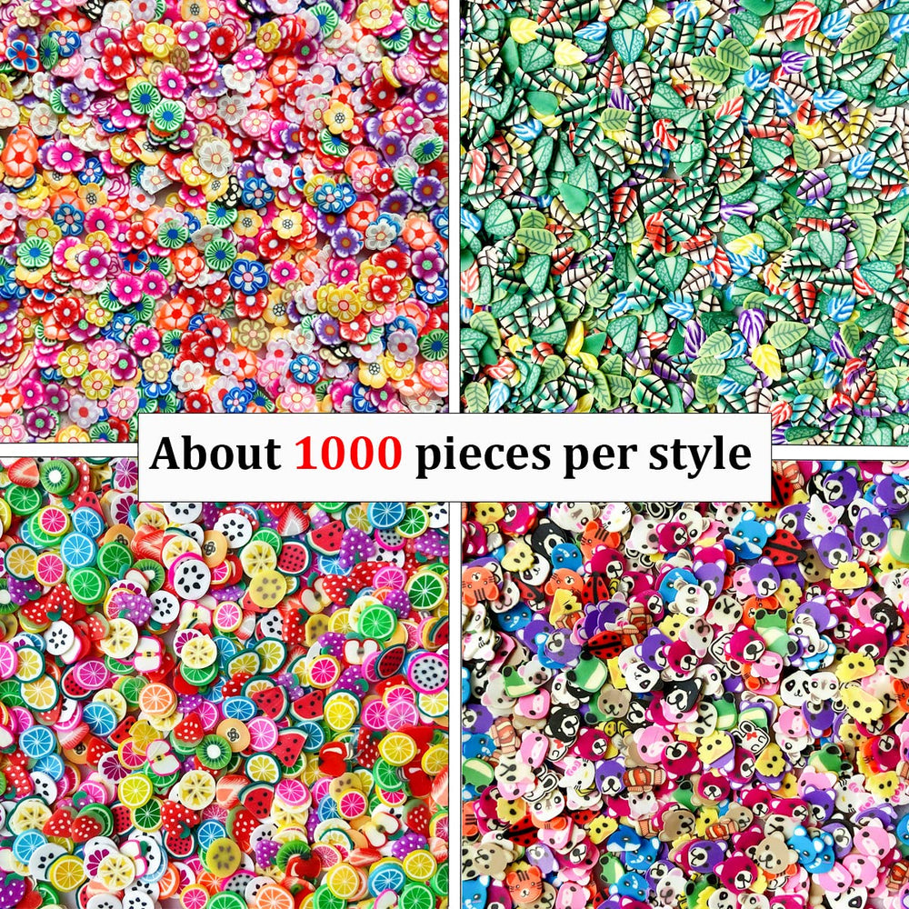 EHOPE fruit slices circular-rose for chic nail art accents.