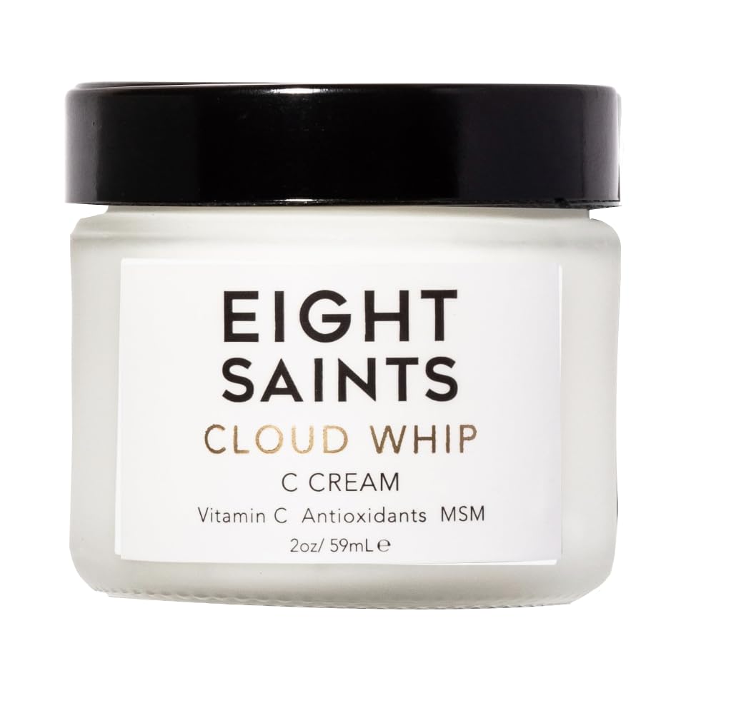 Eight Saints Cloud Whip jar closeup highlighting rich hydration for daily skin care.