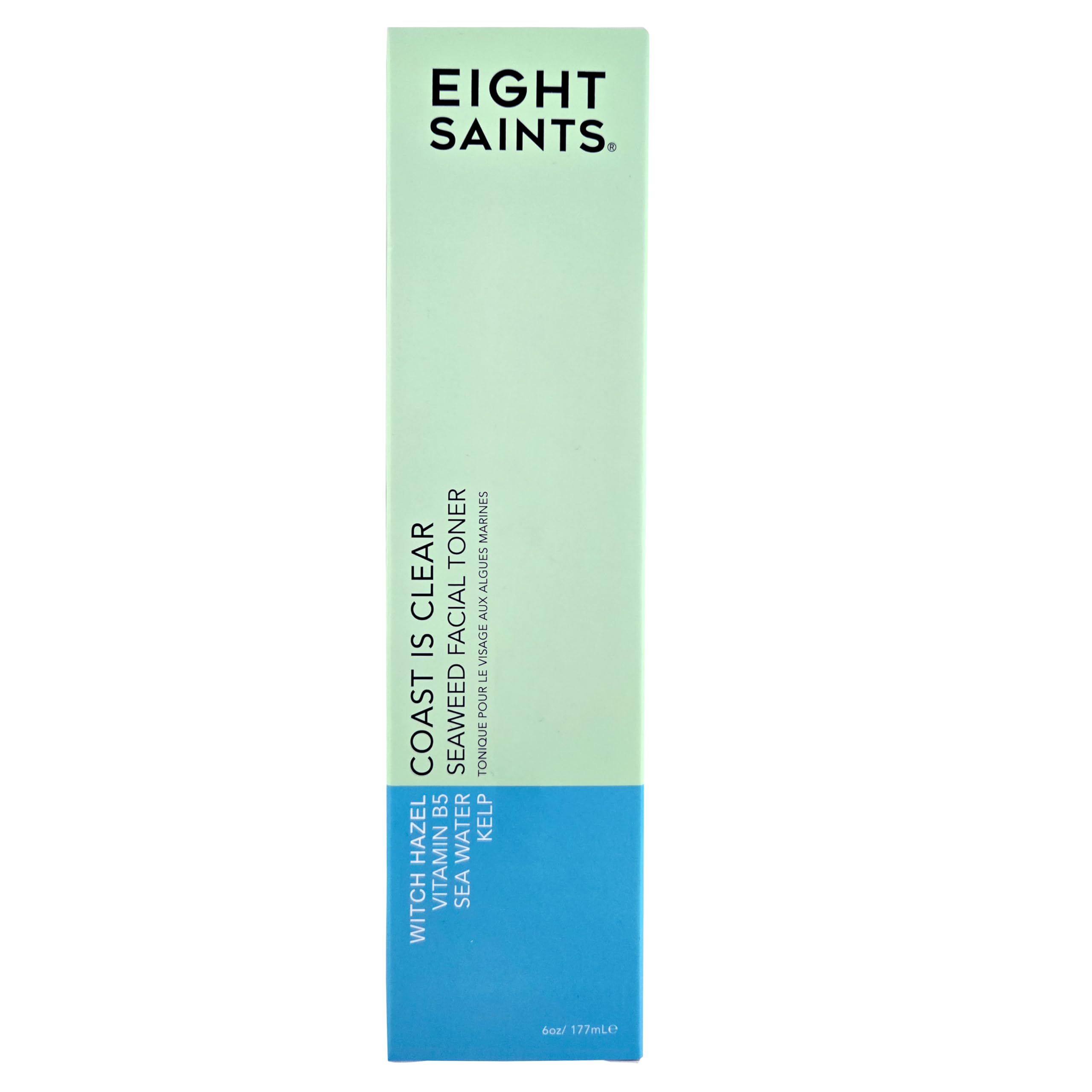 Eight Saints Coast is Clear fragrance-free-label suggests gentle daily use for sensitive noses