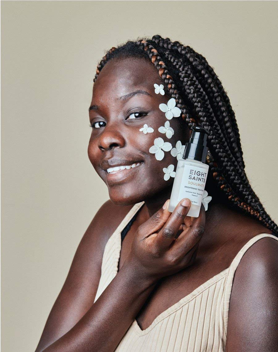 Eight Saints cruelty-free fragrance-free formula supports sensitive skin care routines.