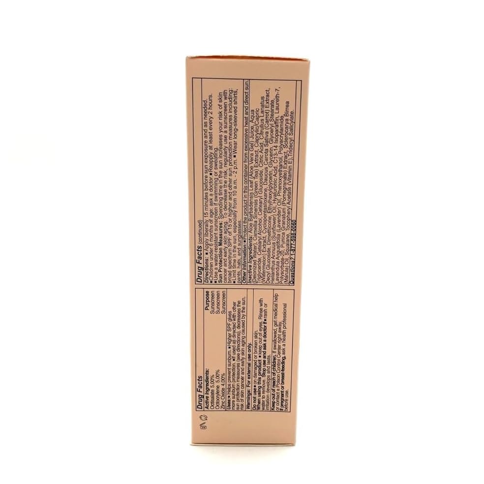 Eight Saints daily-use sunscreen maintains skin texture with a natural glow