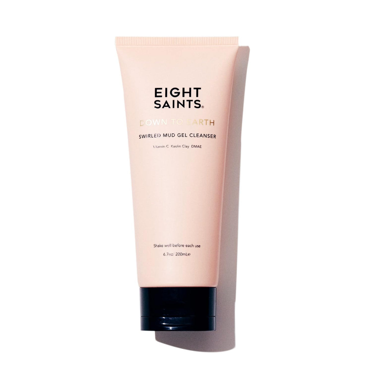 Eight Saints Down To Earth Mud Gel Face Wash bottle for daily cleansing and oil balance.